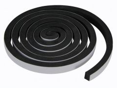 Burlete de espuma - 15 mm x 2 m - color negro