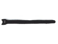Bridas con cierre de gancho y bucle - color negro - 12.5 x 300 mm (10 uds.)