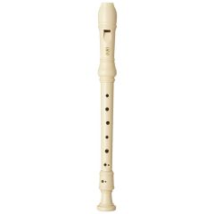 Yamaha YRS-23 Recta (boquilla de bisel) Flauta dulce Soprano ABS sintéticos Marfil