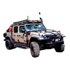 Coche metal jurassic world 2020 jeep gladiator 1:32