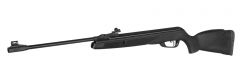 Carabina de aire comprimido Gamo Black Shadow, calibre 5,5 mm, culata ambidiestra, gatillo de dos tiempos, 104 cm de largo, 611001355-BS