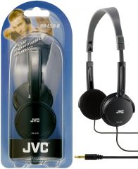 JVC HA-L50-B auricular y casco Auriculares Alámbrico Diadema Música Negro