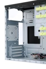 Chieftec HT-01B-OP carcasa de ordenador Mini Tower Negro