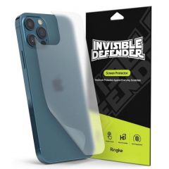 Ringke iphone 12 pro max back cover protector invisible defender (2pcs) matte clean