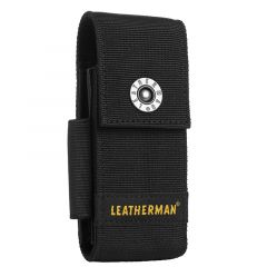 Leatherman STE-934933 Funda de Nylon Talla L de color negro con banda elástica lateral y bolsillos para herramientas Charge, Crunch, Rebar, Rev, Sidekick, Skeletool, Wave, Wingman 
