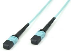 Microconnect FIB996002MTP cable de fibra optica 2 m MTP OM3 Color aguamarina