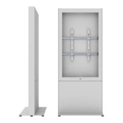SMS Smart Media Solutions 49P Casing Freestand Storage G1 WH 124,5 cm (49") Blanco
