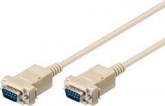 Microconnect SCSEHH10 cable de serie Beige 10 m DB-9