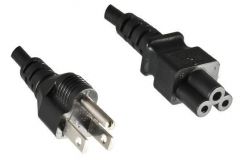EFB Elektronik EK482.1,8 cable de transmisión Negro 1,8 m Enchufe tipo B C5 acoplador