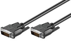 Microconnect MONCC05 cable DVI 0,5 m DVI-D Negro