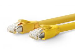 Vivolink PROCAT30 cable de red Amarillo 30 m Cat6a F/FTP (FFTP)