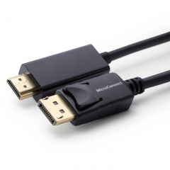 Microconnect MC-DP-HDMI-150 adaptador de cable de vídeo 1,5 m DisplayPort Negro