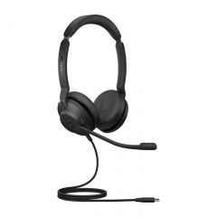 Jabra Evolve2 30, MS Stereo Auriculares Alámbrico Diadema Oficina/Centro de llamadas USB Tipo C Negro