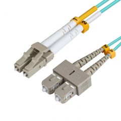 Microconnect FIB422030 cable de fibra optica 30 m LC SC OM3 Azul