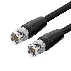 Microconnect BNC-HDSDI-1M cable coaxial RG-6 Negro