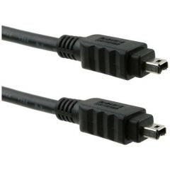 ICIDU FireWire 4-4 Cable, 3m Negro