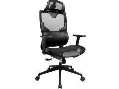 Sandberg 640-95 silla para videojuegos Silla para videojuegos universal Asiento de malla Negro