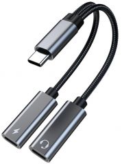 Microconnect MC-USBC-CFCF cable USB 0,13 m USB 2.0 Plata