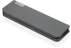 Lenovo 40AU0065UK base para portátil y replicador de puertos Alámbrico USB 3.2 Gen 1 (3.1 Gen 1) Type-C Negro