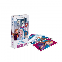 Shuffle Frozen II Encuentra la Pareja Juego de Cartas Infantil con Figuras de los Personajes de la Película Frozen 2