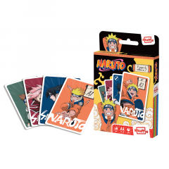 Shuffle Naruto 3+1. Juego de cartas infantil para niños a partir de 4 años fans del manga.