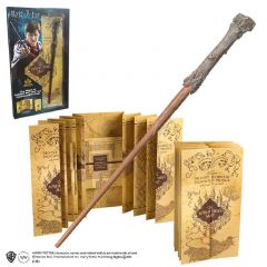 The Noble Collection Harry Potter - Pack Varita Harry Potter y Mapa del Merodeador