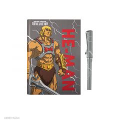 Cinereplicas MOTU - He-Man Thunder Deluxe cuaderno de tapa dura y bolígrafo 160p 14.5 * 21cm - Licencia Oficial