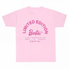 Camiseta limited edition barbie rosa talla: xl