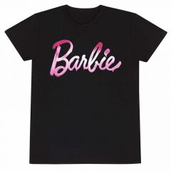 Camiseta logo barbie derretido talla: m
