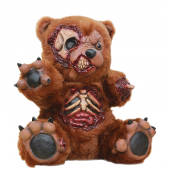 Artículo decorativo osito de peluche zombie bad teddy 33 cm