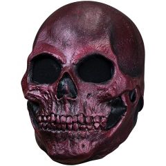 Máscara calavera roja talla única