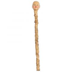 Bastón para disfraz cabeza de muñeca decapitada 117 cm