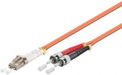 Microconnect FIB412002-2 cable de fibra optica 2 m LC ST OM2 Naranja