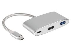 Innergie "Magic Cable USB Tipo C a USB de a, de Carga y sincronización de Cable 1 m Oro Blanco Marfil Plata