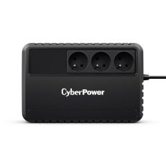 CyberPower BU650E-FR sistema de alimentación ininterrumpida (UPS) Línea interactiva 0,65 kVA 360 W 3 salidas AC
