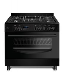 Kwge-k90 cheff modern gas/electric cooker black