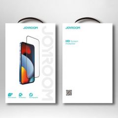 Joyroom iphone 13 pro max knight full screen tempred glass 9h, 2.5d, transparent (jr-pf906)