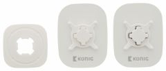 König KN-SCH10 soporte Soporte pasivo Teléfono móvil/smartphone Blanco