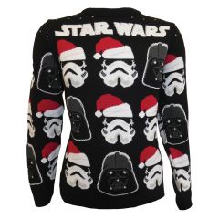 Star wars - darth troopers (unisex knitted jumper) ex ex large