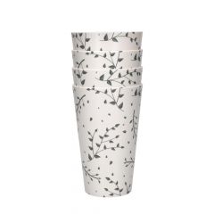 Natural elements recycled plastic 450 ml tumblers