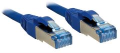 Lindy 2m Cat.6A S/FTP cable de red Azul Cat6a S/FTP (S-STP)