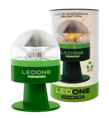LED One 103886 lámpara de emergencia Verde