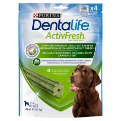Purina dentalife active fresh large - snack dental para perros - 142g