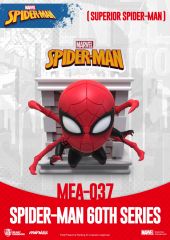Figura beast kingdom mini egg attack marvel spider - man superior spider - man serie 60 aniversario