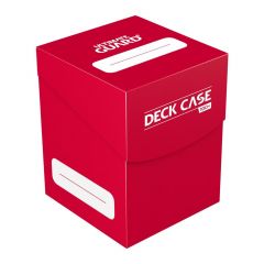 Caja de cartas ultimate guard deck case 100+ tamaño estándar rojo