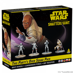Atomic Mass Games Star Wars: Shatterpoint - This Party's Over: Mace Windu Squad Pack Figura