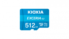 Micro sd kioxia 512gb exceria g2 w - adaptor