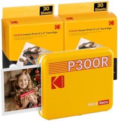 Kodak mini 3 era yellow 3x3 + 60sheets + accesory kit