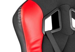 GENESIS SX33 Silla para videojuegos de PC Asiento acolchado Negro, Rojo