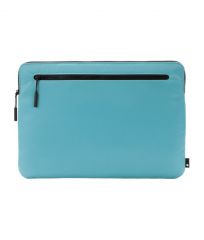 Compact sleeve with flight nylon with incase zip tag for macbook pro (14" 2023 - 2021) - blue lagoon